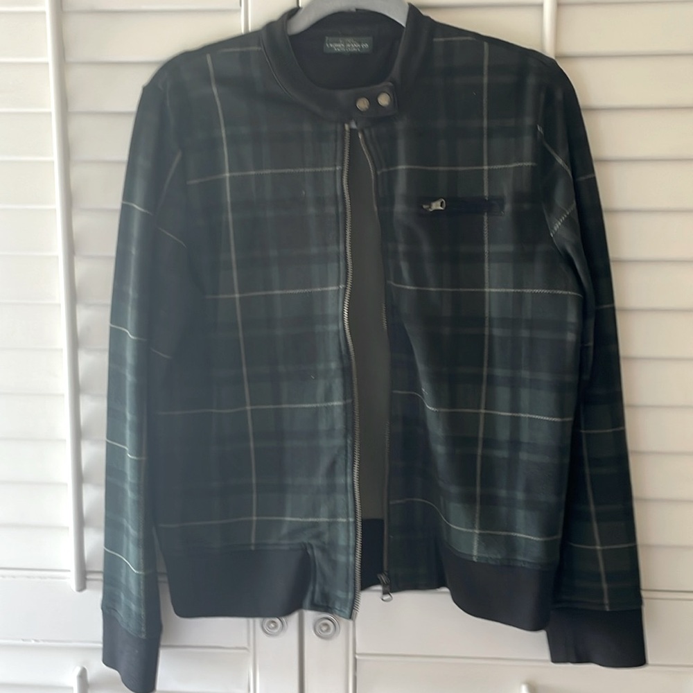 LRL Ralph Lauren Plaid Bomber Jacket.
